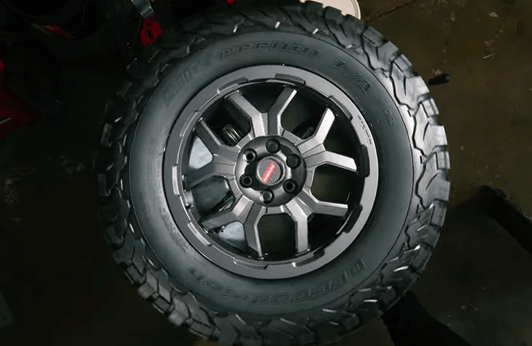 NISMO off road Axis truck wheel in Graphite color